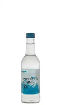 Natural still mineral water glass bottle 330ml